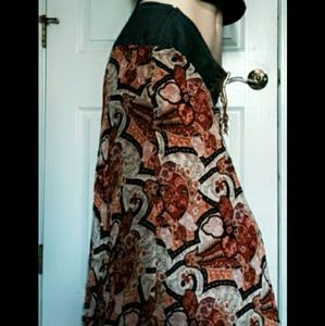 Vintage Patterned Skirt
